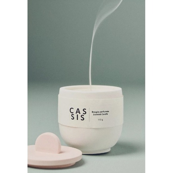 Les Citadines Pastel Pop Figue Mini Scented Candle Pink Anthropologie New - Picture 1 of 2